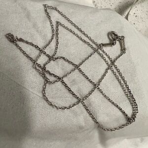 Tiffany & Co. Peretti Elegant Silver Chain Necklace☝️❤️
